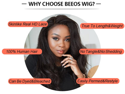 Kinky Straight Curly Baby Hair 13x6 HD Lace Frontal Skinlike Pre plucked 5x5 HD Closure Curly Edge Hairline Brazilian Human Hair