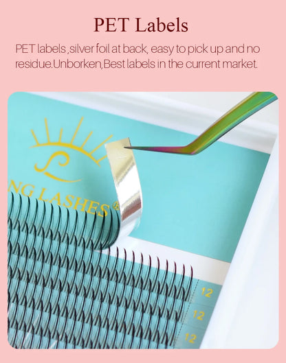 Song Lashes A Shape Wispy Fairy+V-shaped Lower Eyelashes+Wispy Spikes High Quality Eyelash Extension Group Makeup Supplies