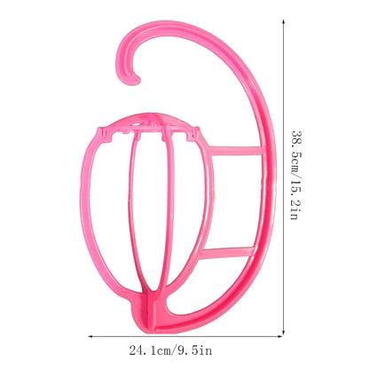 Hanging wig stand, wig holder for multiple wig stands, for hair extensions, wigs and accessories (3 pcs.)