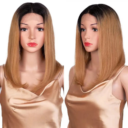 Glueless wigs  T Part Lace Front Wig 13*4 Lace Front Human Hair Wigs For Women  Closure Wigs 180 Density Short Straight Bob Wigs