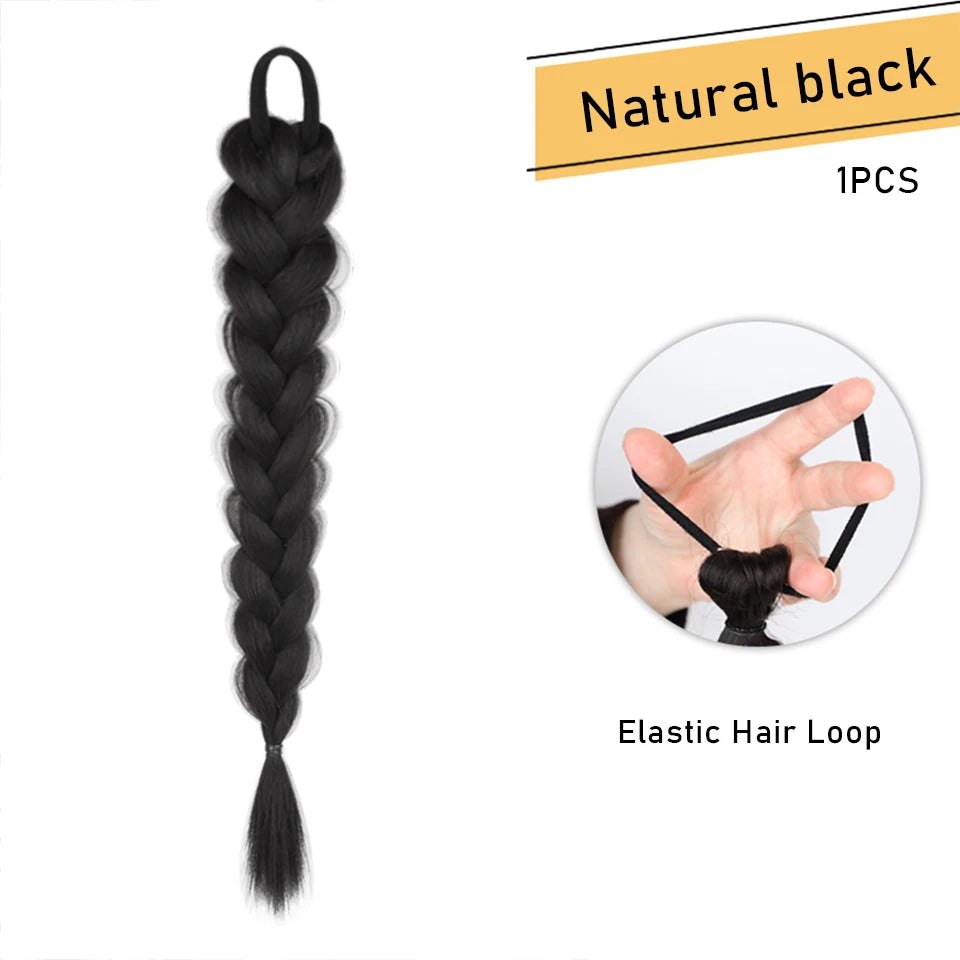 Ponytail Extension Bow Claw Curly Wavy Clip in Hairpiece Ponytail Hair Extensions Long Pony Tail Synthetic for Women Girl Daily