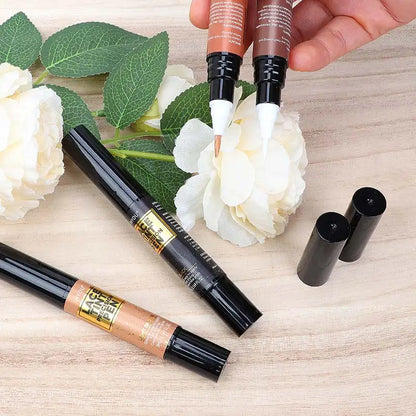 Lace Tint Pen Tinted Lace Precison Parting Pen Black Medium Dark Light Brown 5Ml 0.17Oz - Wig Lace Tint With Brush Applicatior