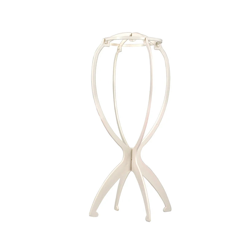 Wig Stand For Wigs Collapsible Portable Wig Holder Durable Wig Display And Dryer 1Pcs/Lot Hanging Plastic Stand Hair Tools