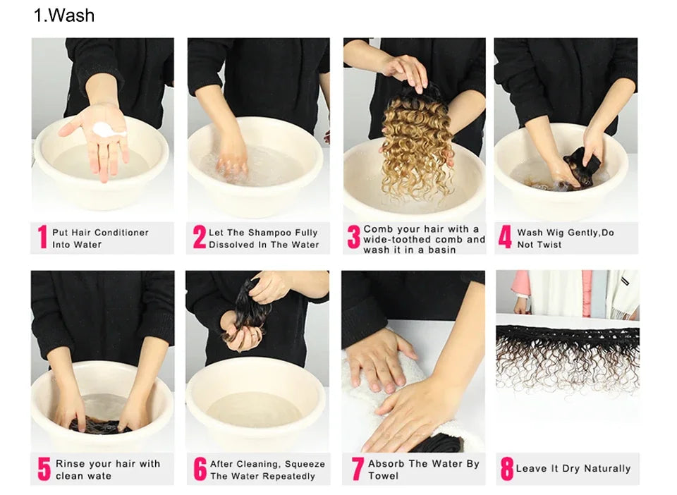 Vietnamese Bone Straight Super Double Drawn Bob Wig Human Hair Omber Grey Wigs 2*4 Lace Closure Wigs Middle Part Kim Closure300%