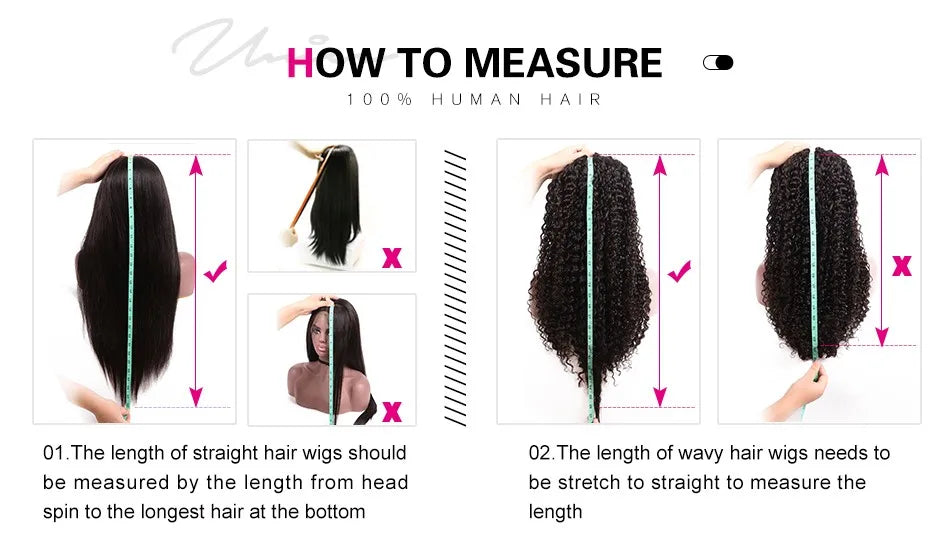 UNICE Hair Fluffy Loose Wave Wig With Curtain Bangs 7x5 Pre Cut Pre Bleached Glueless Wigs Human Hair Ready To Wear 180% Density