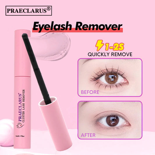 PRAECLARUS Remover For DIY Lashes  Eyelash Glue Remover Fast Removing No Irritation Lash Remover For Cluster DIY Makeup tools