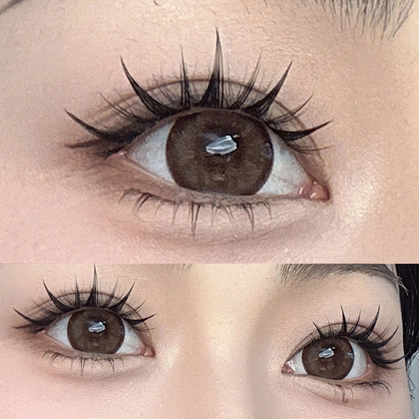 Sunflower DIY False Eyelashes Clusters Extensions Individual Lashes Cluster Natural Thick Segmented Eyelashes Bundles Wholesale