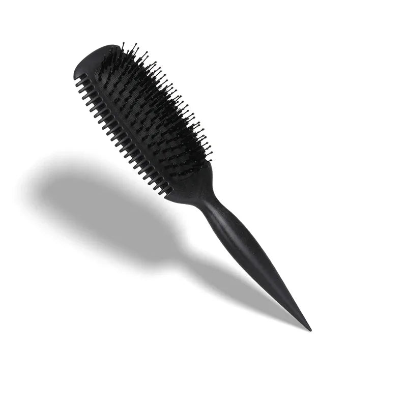 Styling Salon Curly Hair Styling Brush Curl Hair Brush for Combing and Shaping Men's and Women's Curls Reduce Pulling Tools