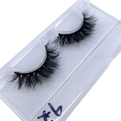 Bulk 3D Faux Mink Eyelashes Natural Thick Long False Eyelashes Wholesales Dramatic Fake Lashes Makeup Extension Eyelashes