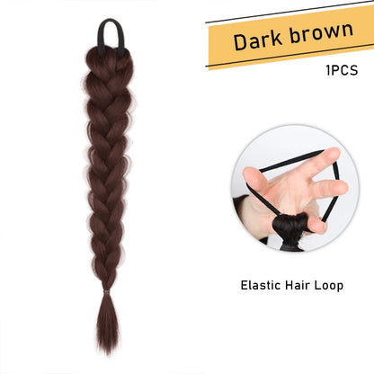 Ponytail Extension Bow Claw Curly Wavy Clip in Hairpiece Ponytail Hair Extensions Long Pony Tail Synthetic for Women Girl Daily
