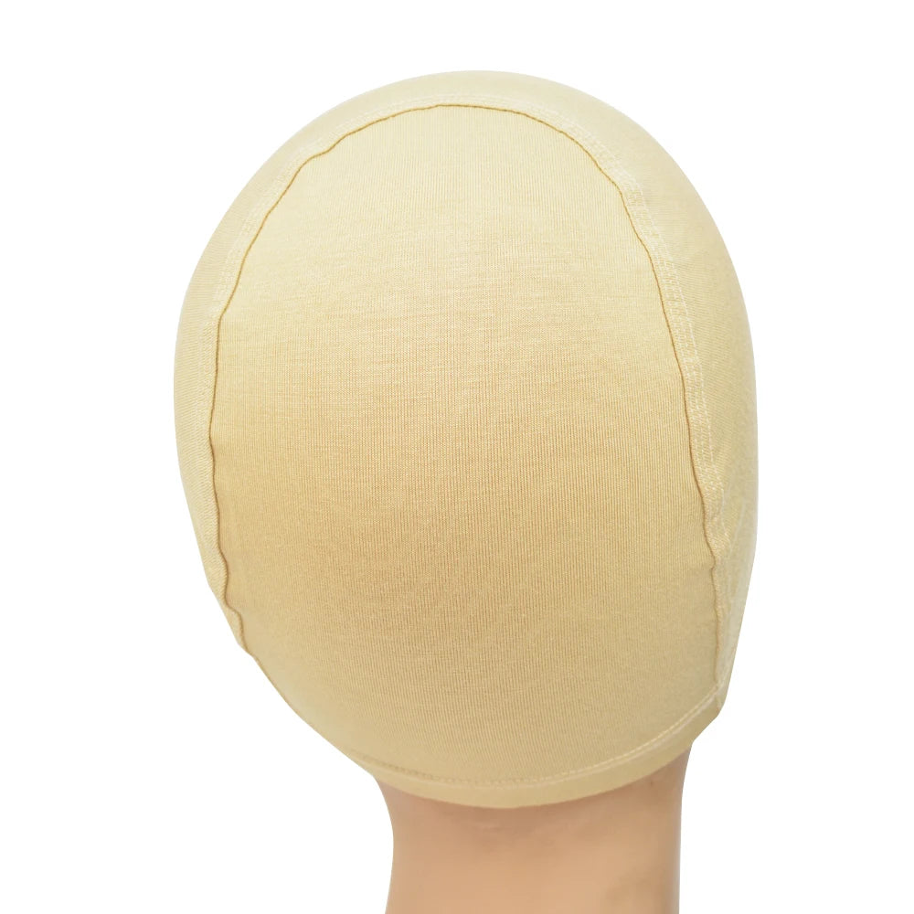 Bamboo Fiber Wig Cap for Women Comfortable and Elastic Wig Cap Wearing under Wigs