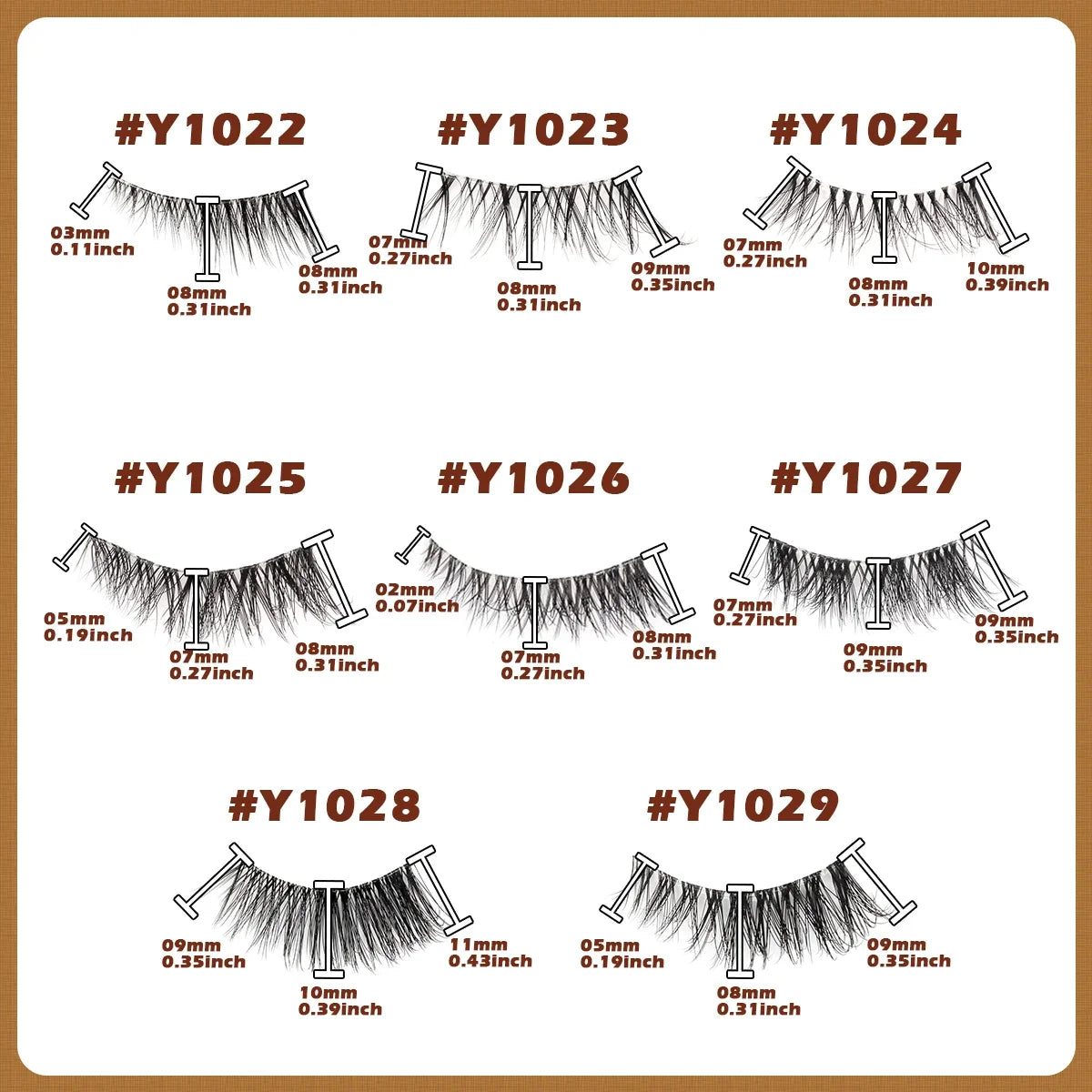 Cat Eye Lash 3/5/10 Pairs Half Lashes Natural Long False Eyelashes Wispy 3D Mink Lashes Volume Faux Cilios Extension Makeup Tool