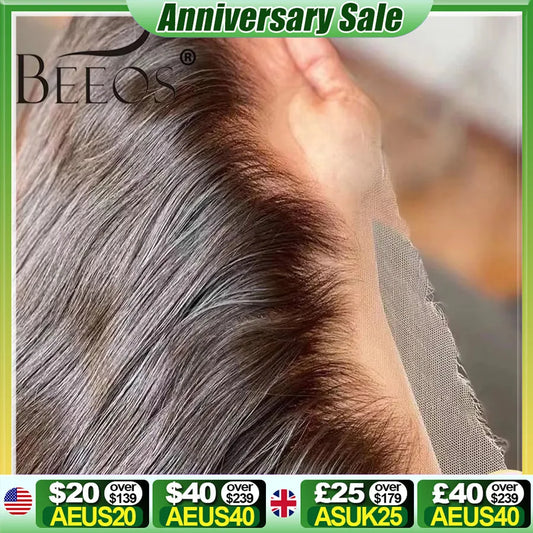 13X6 Lace Frontal 100% Human Hair 13X4 Straight Skinlike Real HD Lace Frontal Only Transparent Pre Plucked Virgin Raw Brazilian