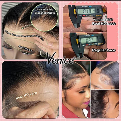 HD Transparent Lace Frontal Closure Only Straight 13x4 13x6 Lace Frontal Only 5x5 6x6 HD Closure Human Hair PrePlucked