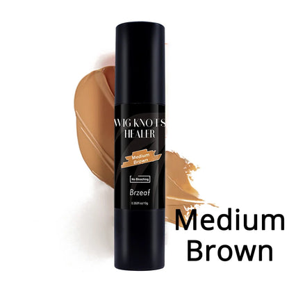 Nunify 10G Lace Tint Stick Swiss Lace Dyeing Stick With Soft Dyeing Brushes Light Brown Skin Color Frontal Lace Tint Mousse