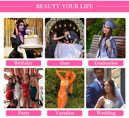 Straight Bundles Human Hair with Frontal Closure Brazilian 100% Human Hair Bundles with 13x4 Lace Frontal Virgin Weave 3 Bundles