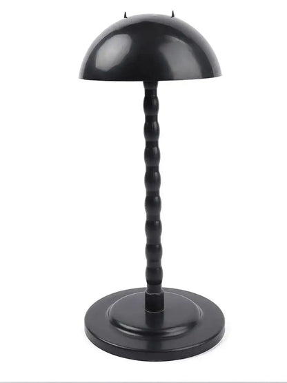 Wig Stand Mushroom Top Plastic Folding Stable Durable Hair Portable Head Hat Cap Display Holder Tools For Styling Wigs Toupee