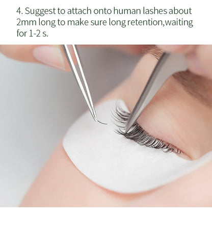 SONG LASHES Euelashes Glue 0.5 -1 Sec Drying For Eyelash Extensions  5ml transparent Clear Glue  False lash glue tools