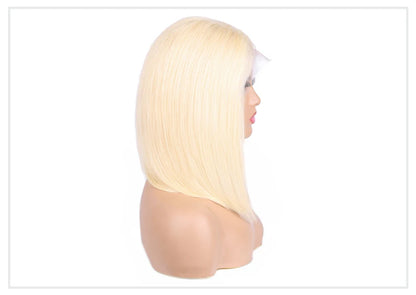 13x4 13x6 Blonde bob Wig Lace Front Human Hair Wigs 613 Straight HD Lace Frontal Wig Bob Glueless Wig Human Hair Ready To Wear