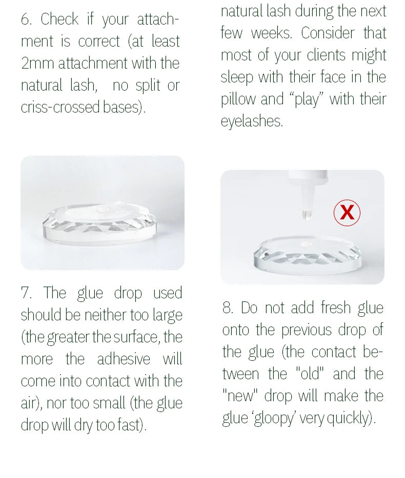 SONG LASHES Euelashes Glue 0.5 -1 Sec Drying For Eyelash Extensions  5ml transparent Clear Glue  False lash glue tools