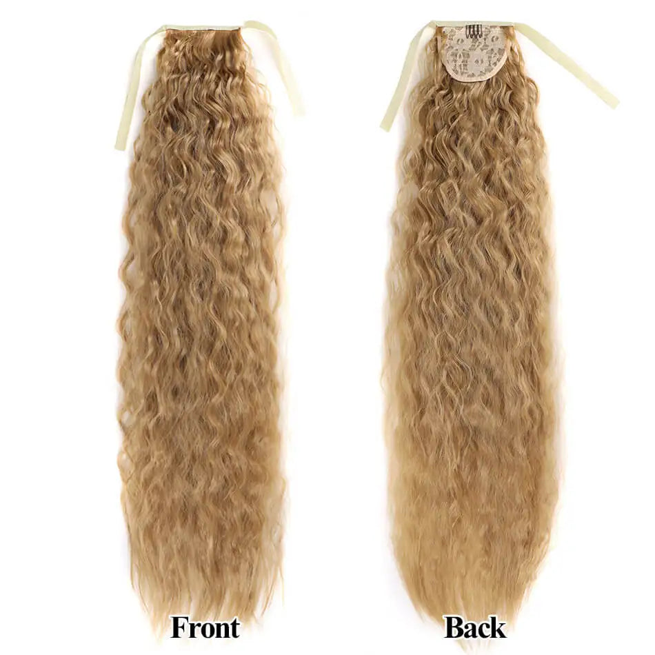 Long Curly Ponytail Extensions Synthetic Horse tails Curly False Tail For Women 32Inch Hairpiece Ponytail Hair Extensions