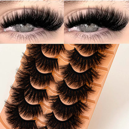 SEXYSHEEP Dramatic Lashes Natural long Lashes Winged End Eye Elongated Eyelashes Faux Mink Eyelashes Makeup