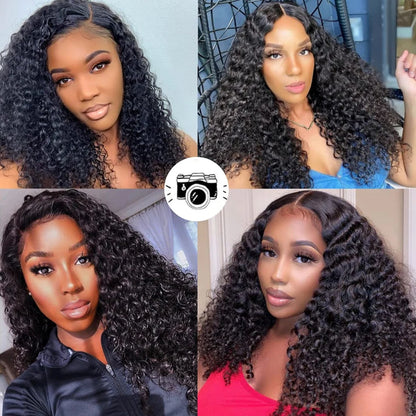 Indian Unprocessed Human Hair Kinky Curly 3 Bundles Deal Raw Hair Original Tissage Hair OnSale Deep Curl Natural Hair Extensions