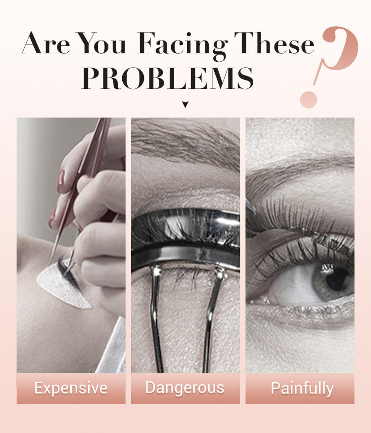 Electric Eyelash Curler For Instant Glam Long Lasting Natural Eyelash Comb Heated Lash Curling Tools